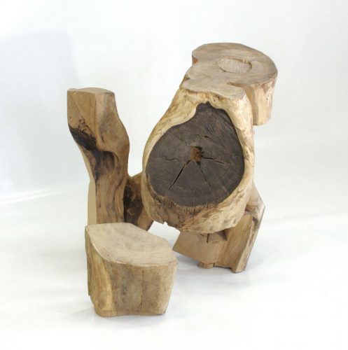 bez tytułu,  drewno, wys. 78cm, 2009