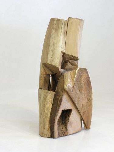 no title,  wood, h 99cm, 2009