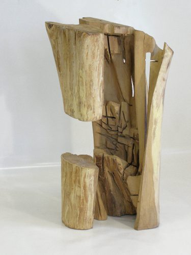 bez tytułu/Monastyr,  drewno, 114cm, 2009