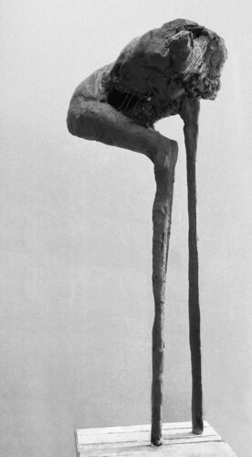 figura, glina, wys.180, 1997